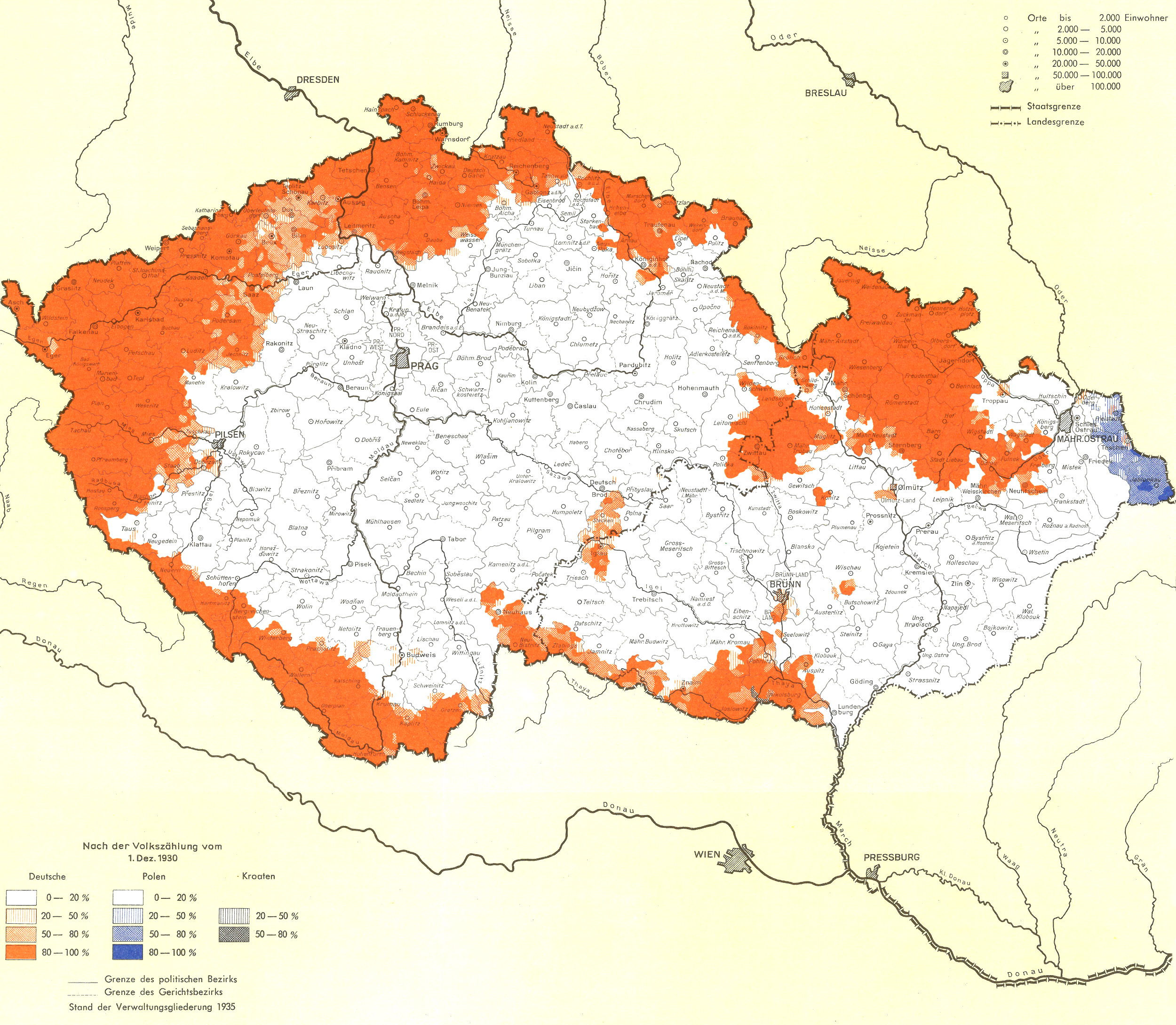 Die Heimat der Sudetendeutschen